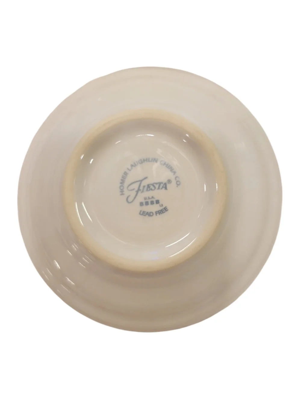Fiesta® White Demitasse Cup & Saucer Set Espresso Fiestaware HLC USA Classic
